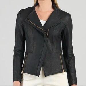 Clara Sunwoo Liquid Leather Signature Jacket
